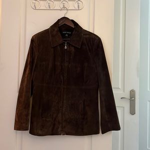Anne Klein suede jacket, fully lined, in very good condition. It’s a classic.